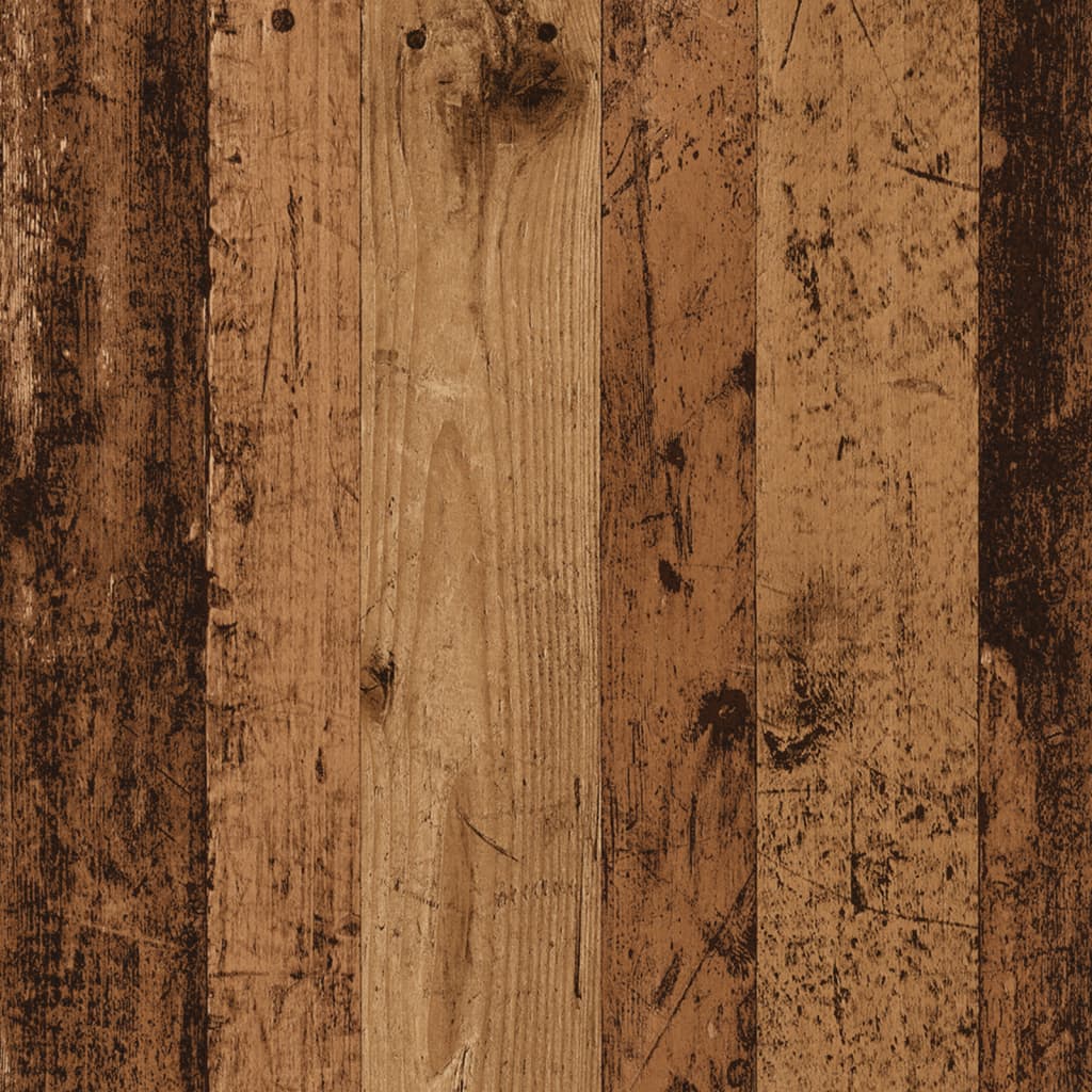 Wandplanken Kubus 68X15X68 Cm Bewerkt Hout Kleurig