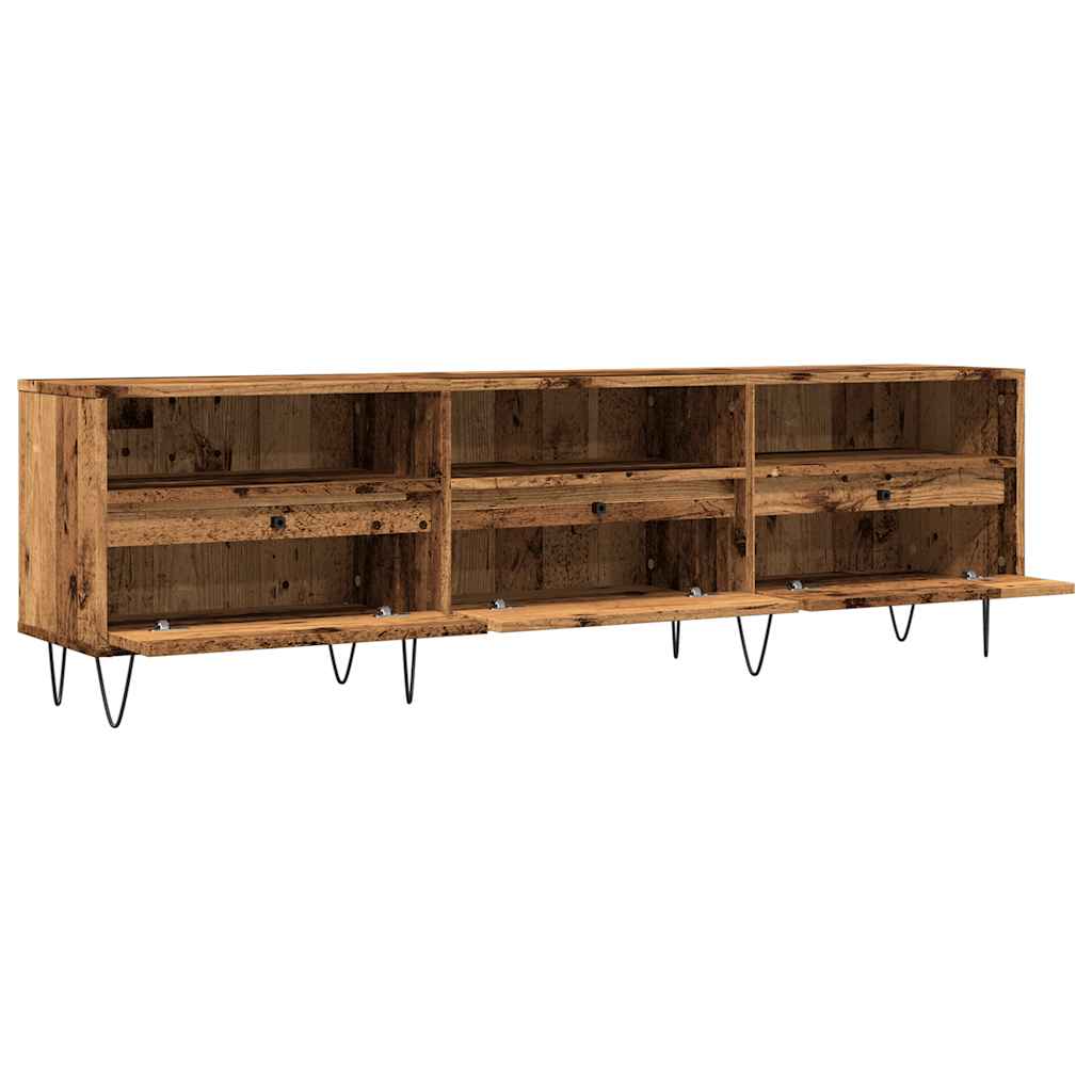 Tv-Meubel 150X30X44,5 Cm Bewerkt Hout Kleurig